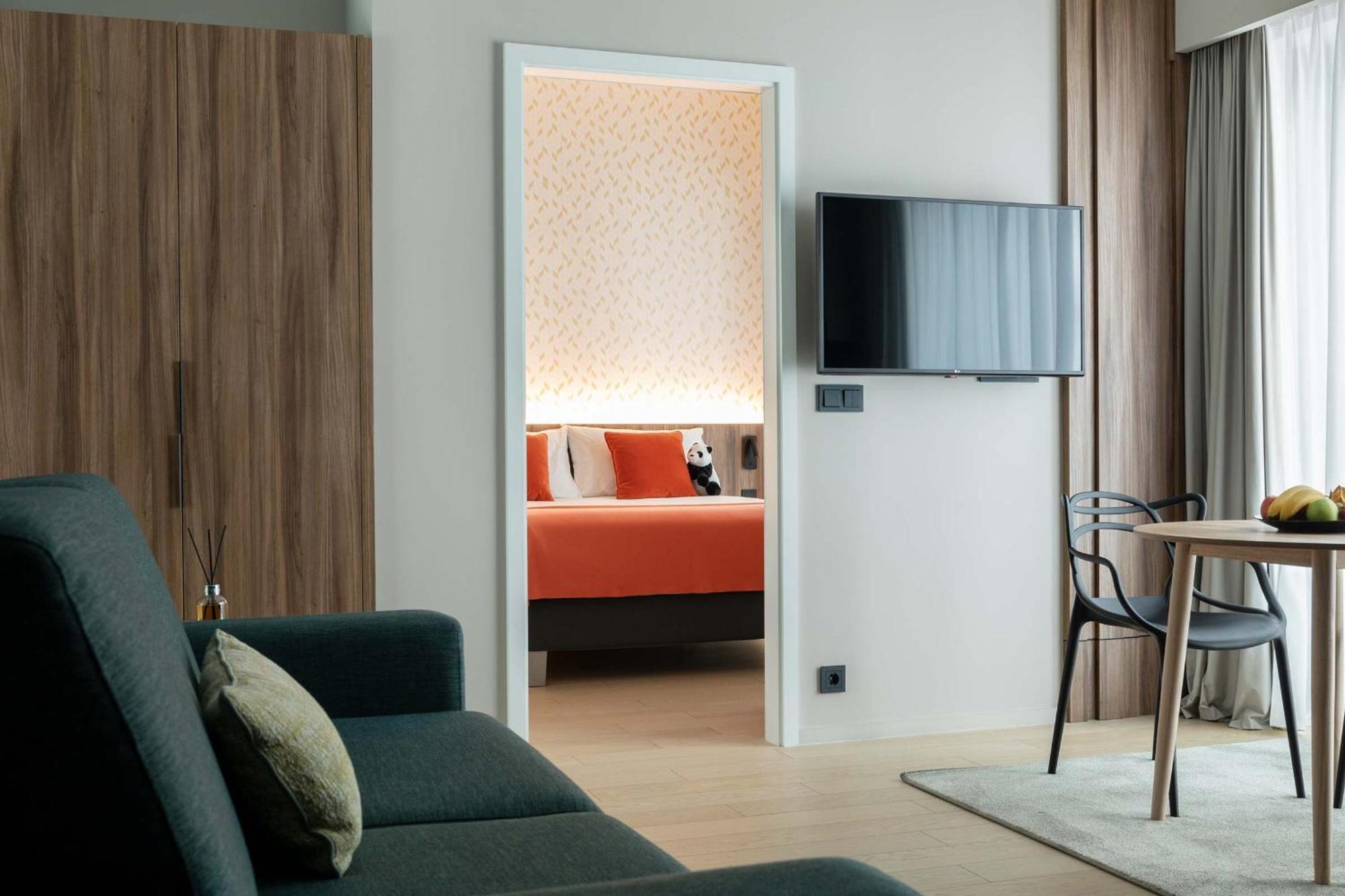 The Central Kirchberg - Smart Aparthotel Luxembourg Rom bilde